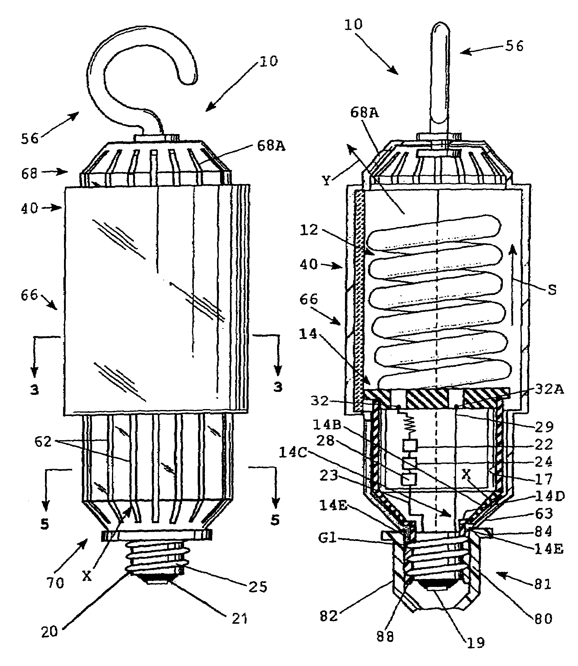 Disposable work light