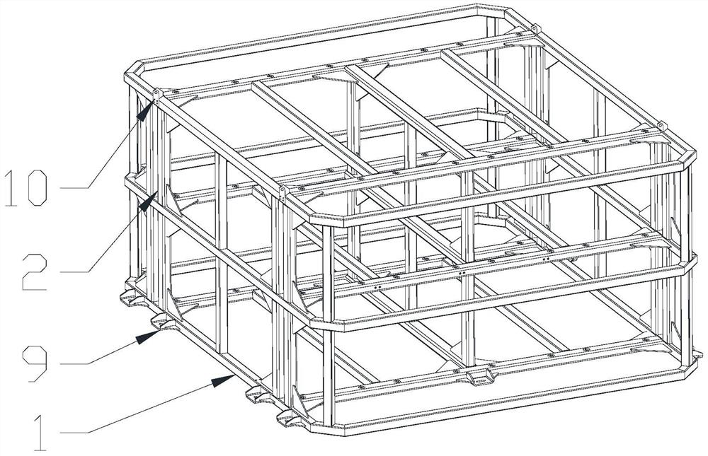 Marine fuel cell hydrogen storage and supply system