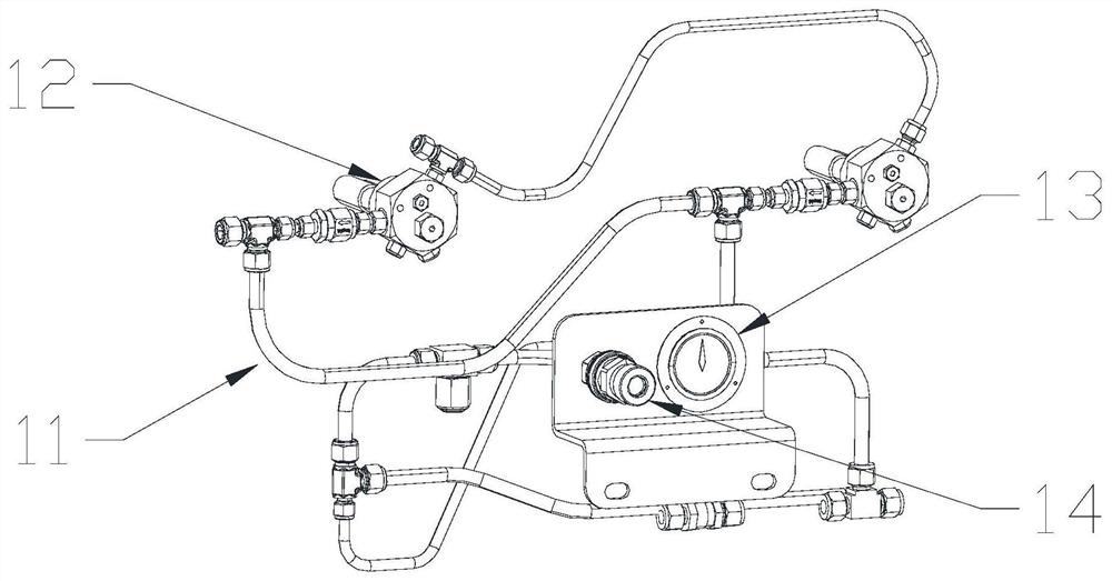 Marine fuel cell hydrogen storage and supply system