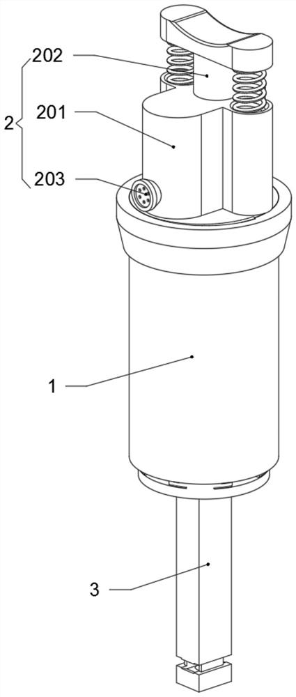 Clinical local anesthesia quantitative spraying device for medical anesthesiology department