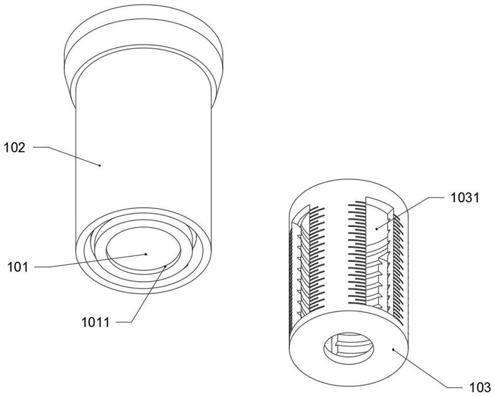 Clinical local anesthesia quantitative spraying device for medical anesthesiology department