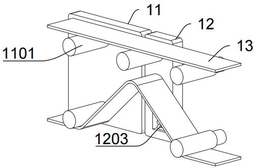 Transporting and feeding equipment for melon and fruit processing