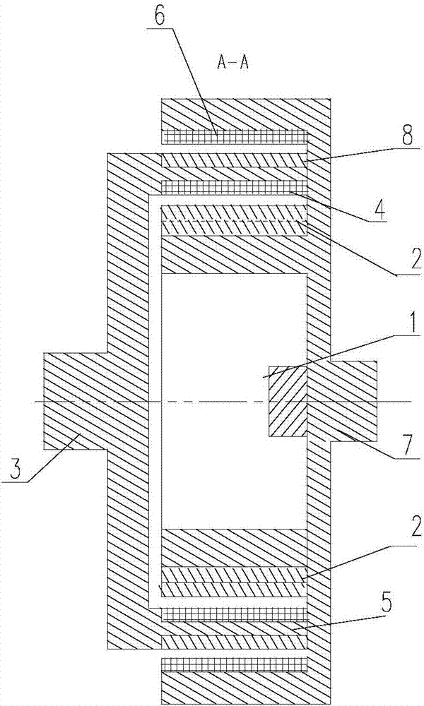 Magnetic-gap-fixed permanent magnet speed regulator