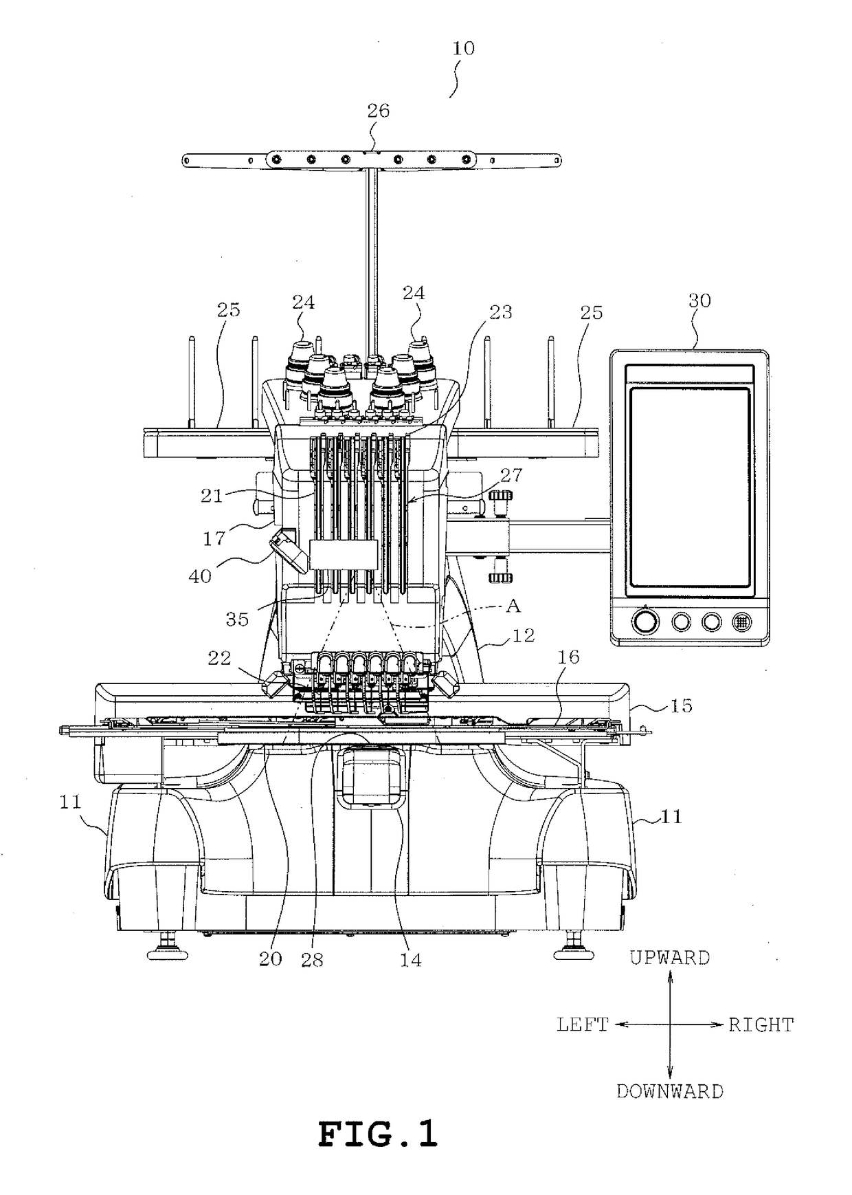 Multi-needle sewing machine