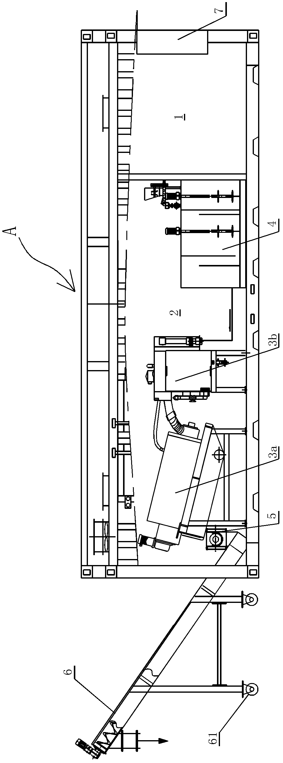 Sludge dehydration device and use method thereof