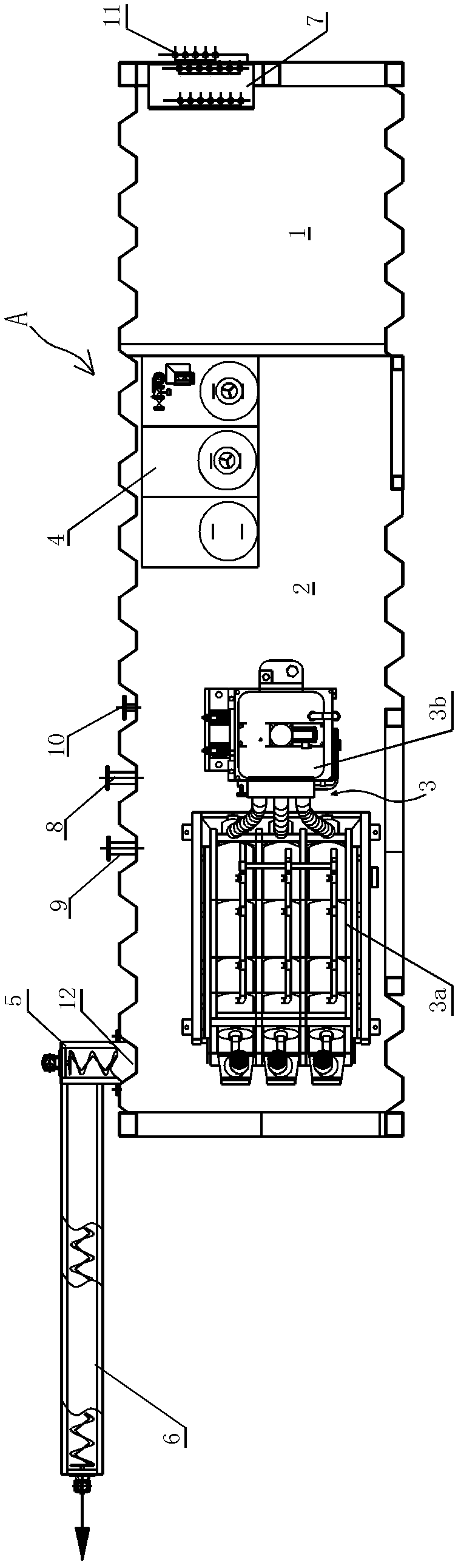 Sludge dehydration device and use method thereof