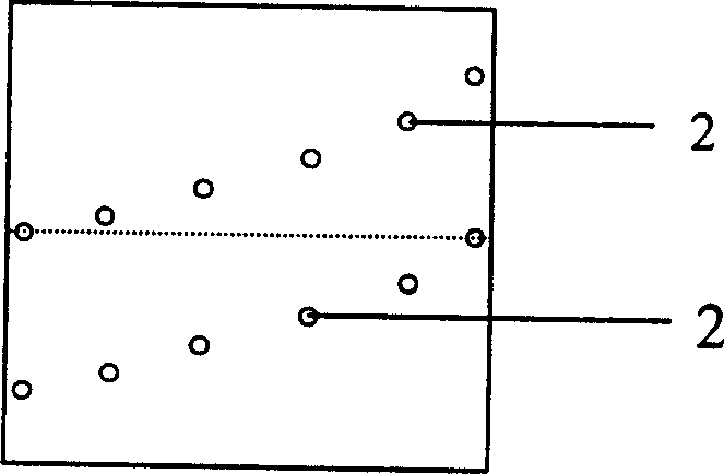 Asymmetrical uniform watering nozzles