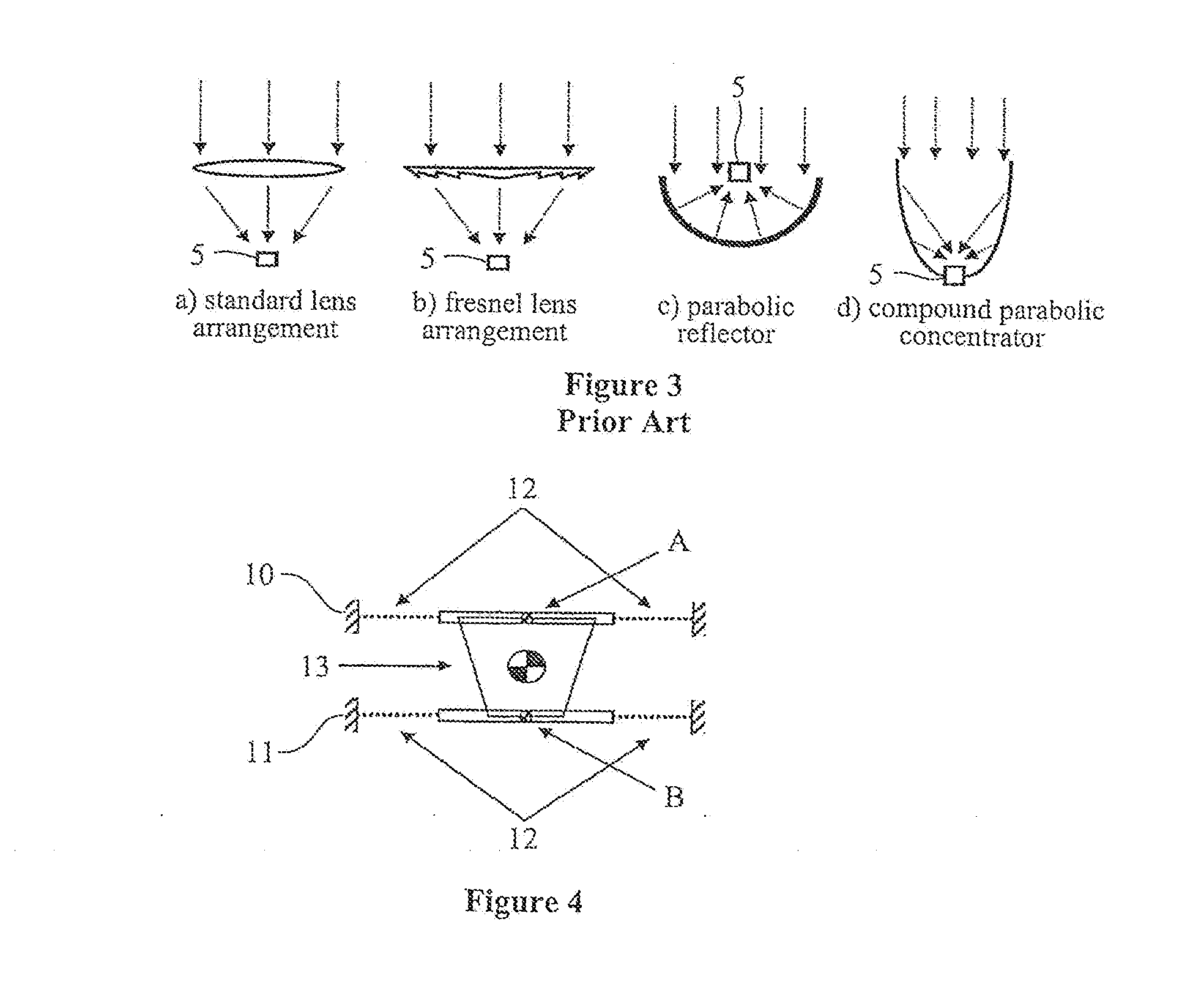 Device for driving a light receiving element to track a light source