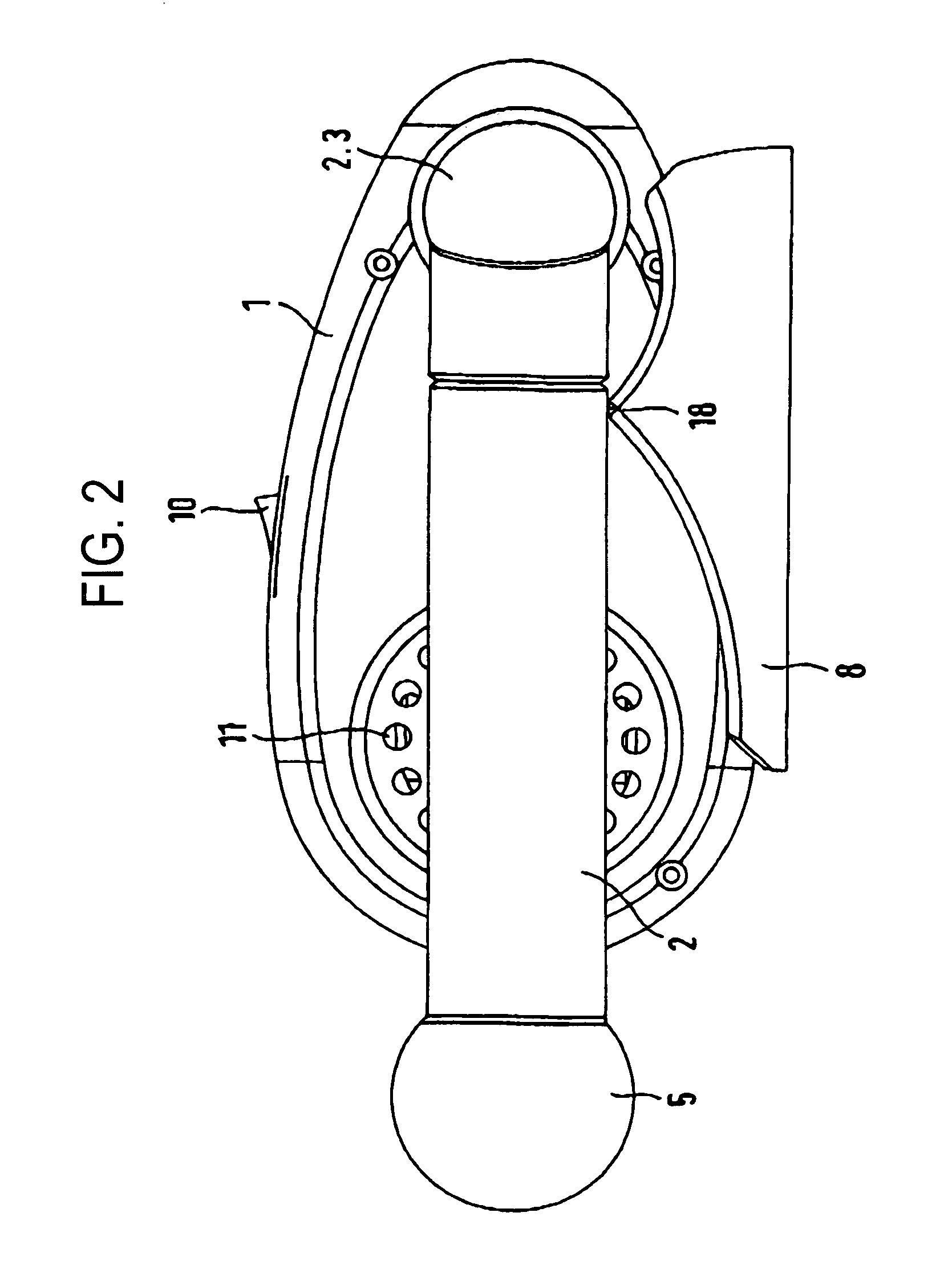 Device for drying shoes, gloves or garments