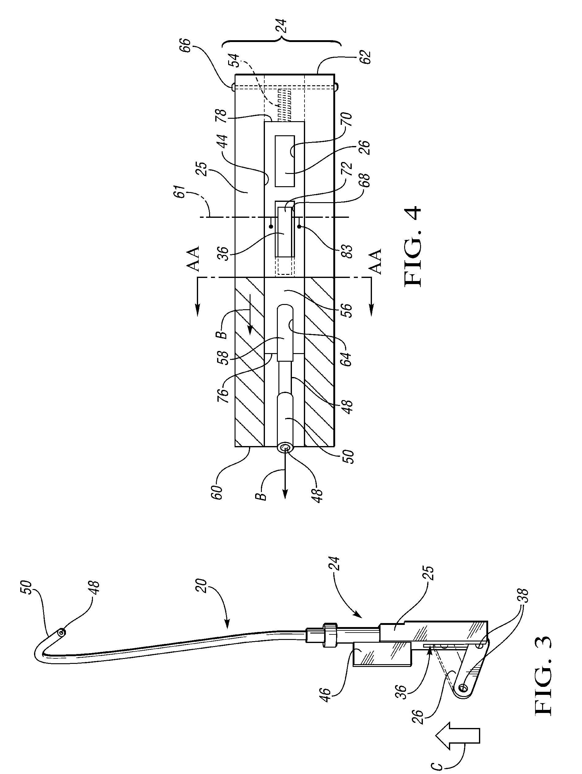 Cable-actuated inertial lock for a vehicle door