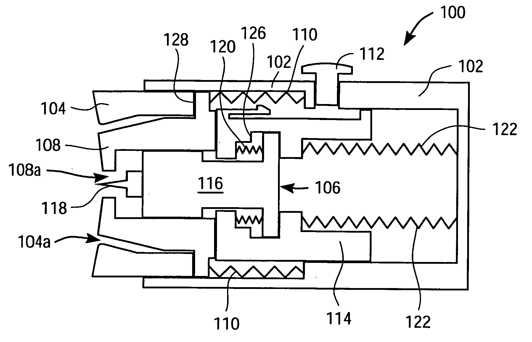 Lancing device with a floating probe for control of penetration depth