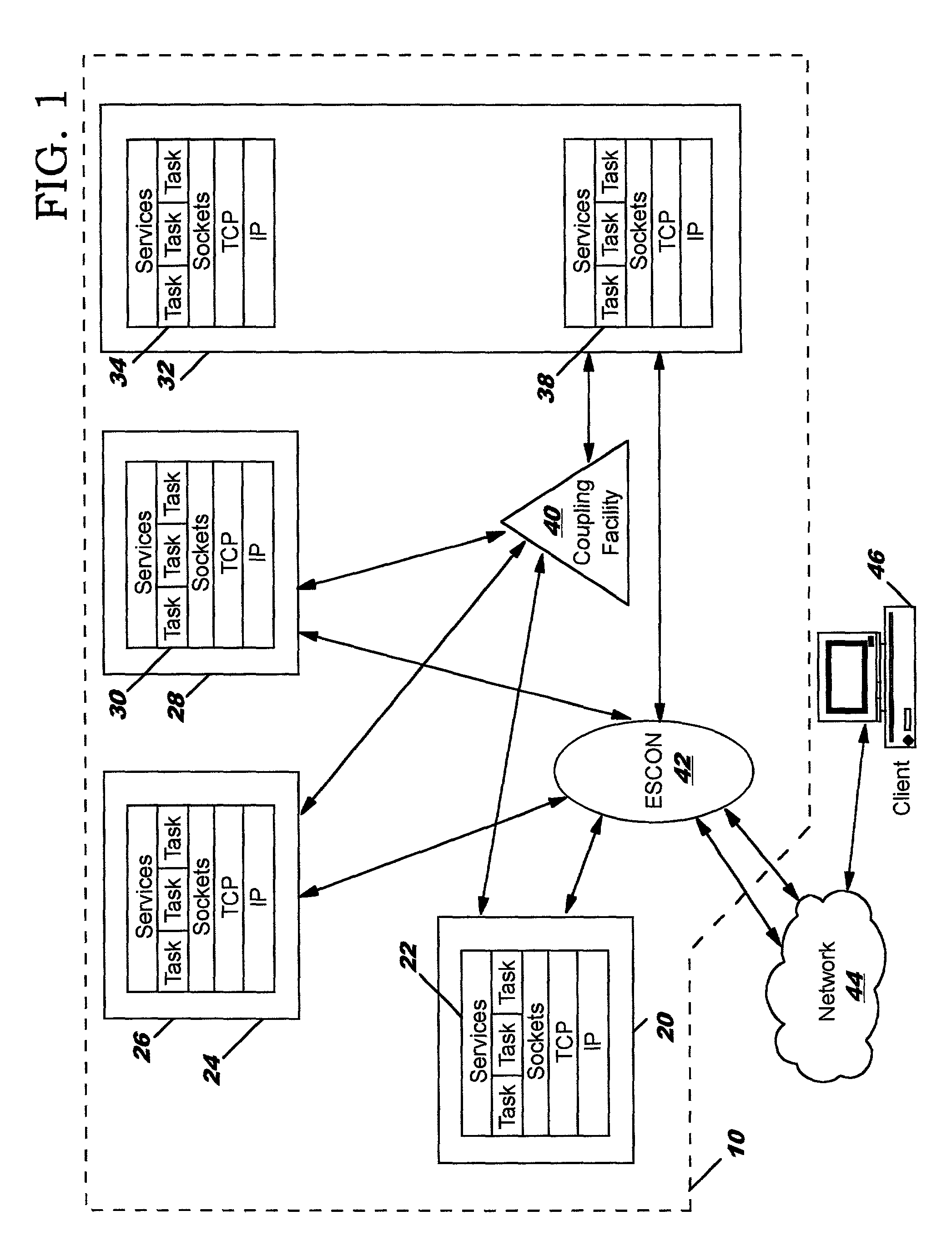 Server application initiated affinity within networks performing workload balancing