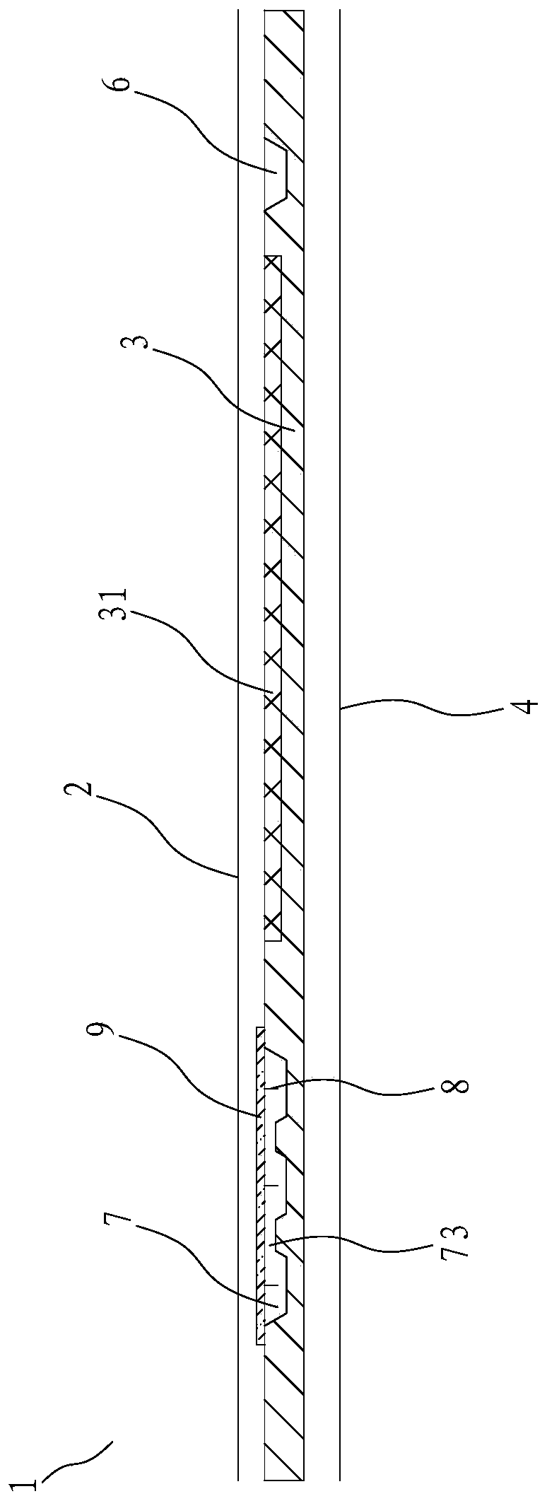 Disposable sanitary napkin in line with ergonomics