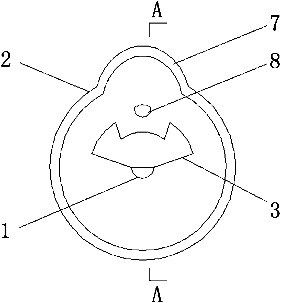 High beam and motor vehicle