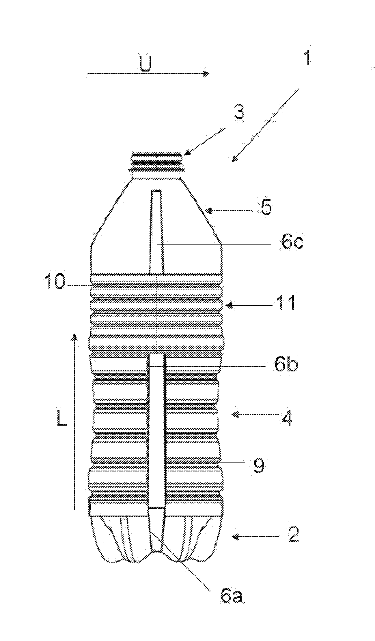 Plastic container