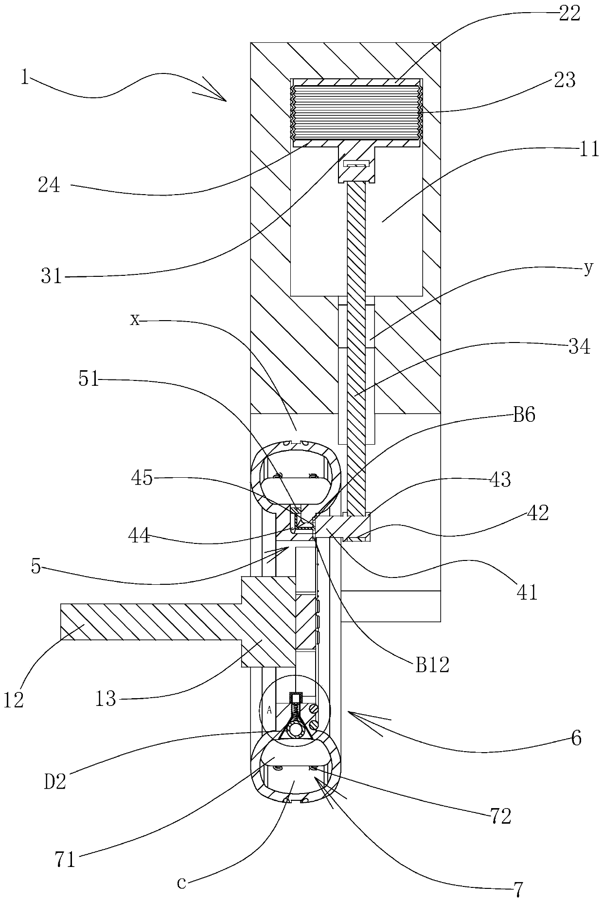 Wheel device suitable for new energy automobile