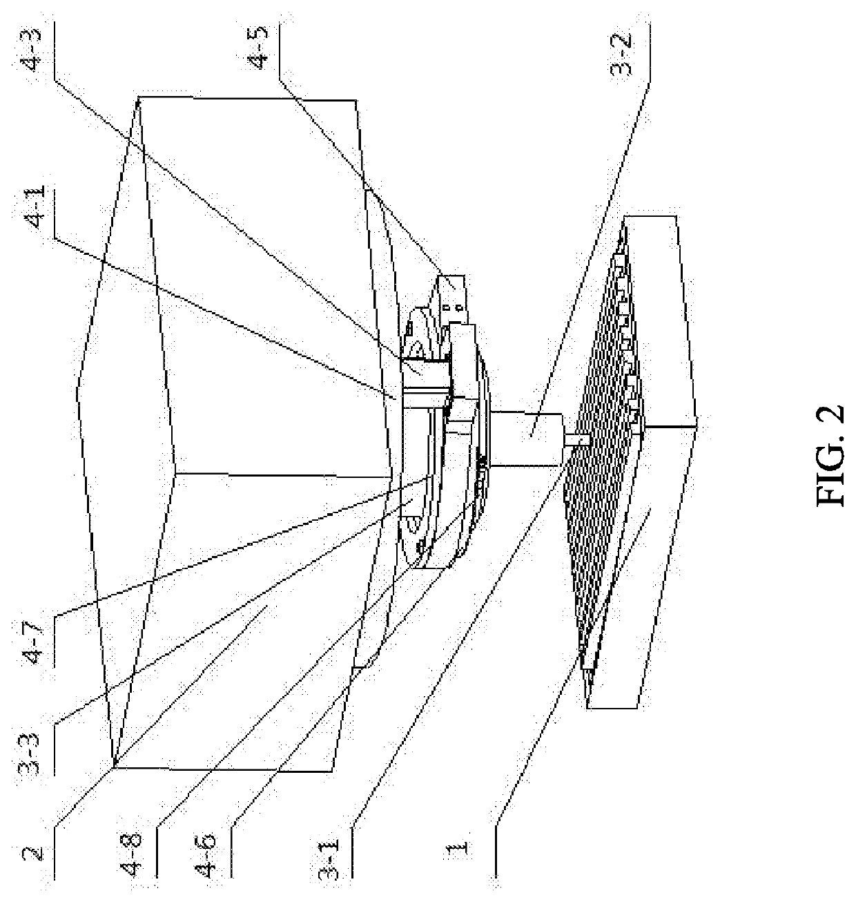 Milling machine processing system with intelligently follow-up cutting fluid nozzle and working method