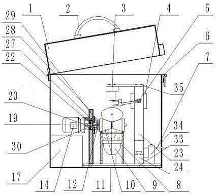 A portable poultry egg quality detection method