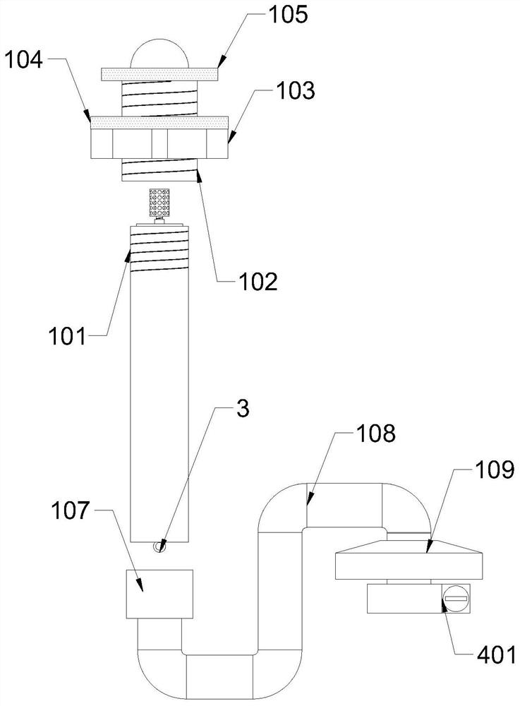 Sterilization and deodorization wash basin drainer