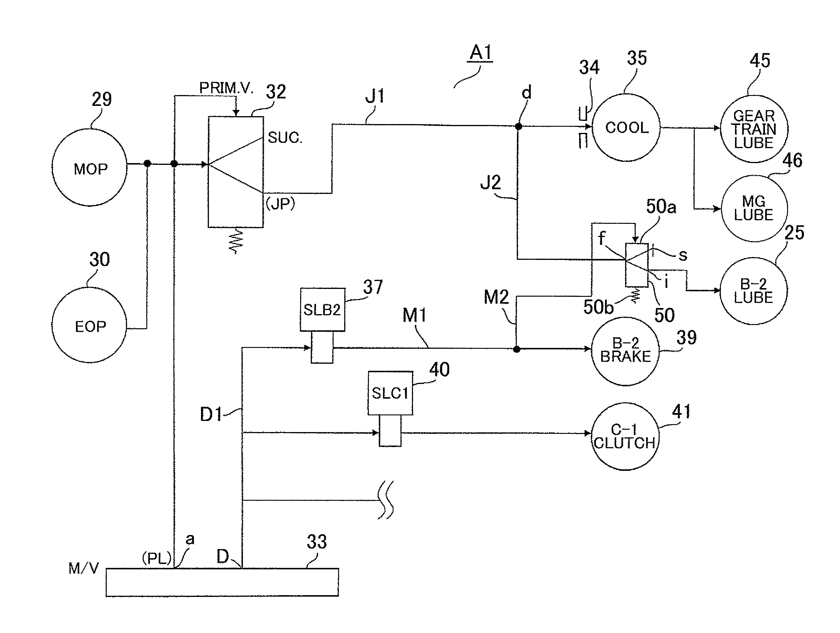 Hybrid drive device