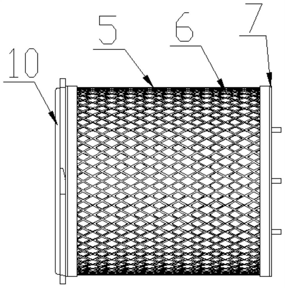 Toxicity cylinder filter capable of being safely replaced