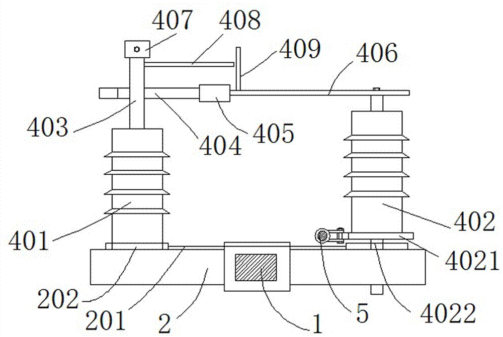 Isolation switch apparatus