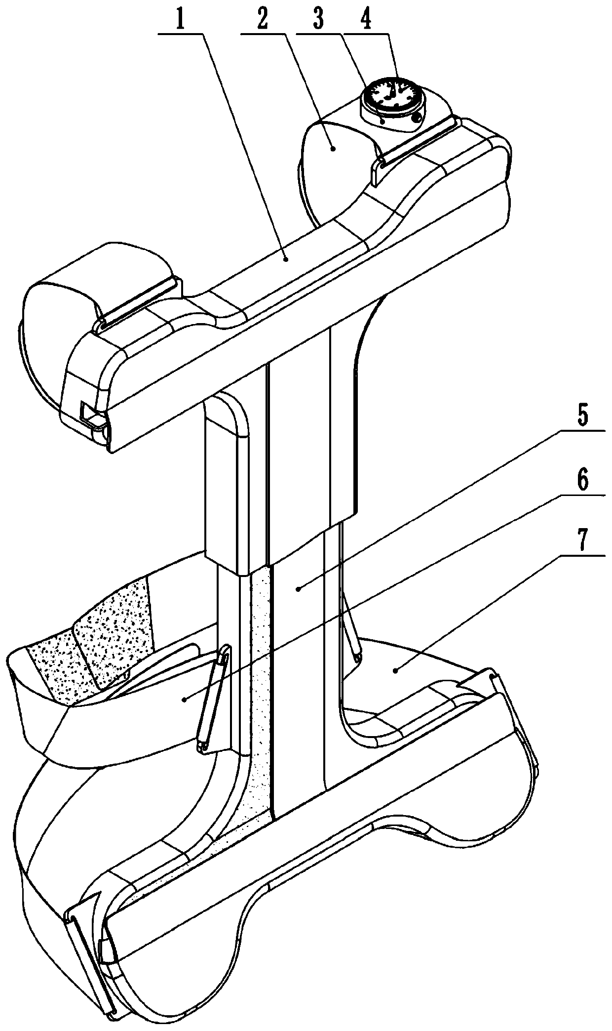 Functional exercise appliance for ankylosing spondylitis