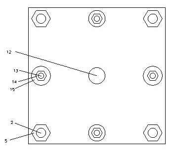 Tensile loading device for testing permeability of concrete chloride ions and application thereof