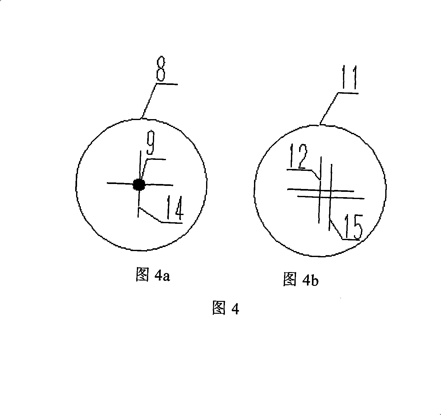 Resetting and calibration of detector for visible and infrared composite light path light axis parallelism