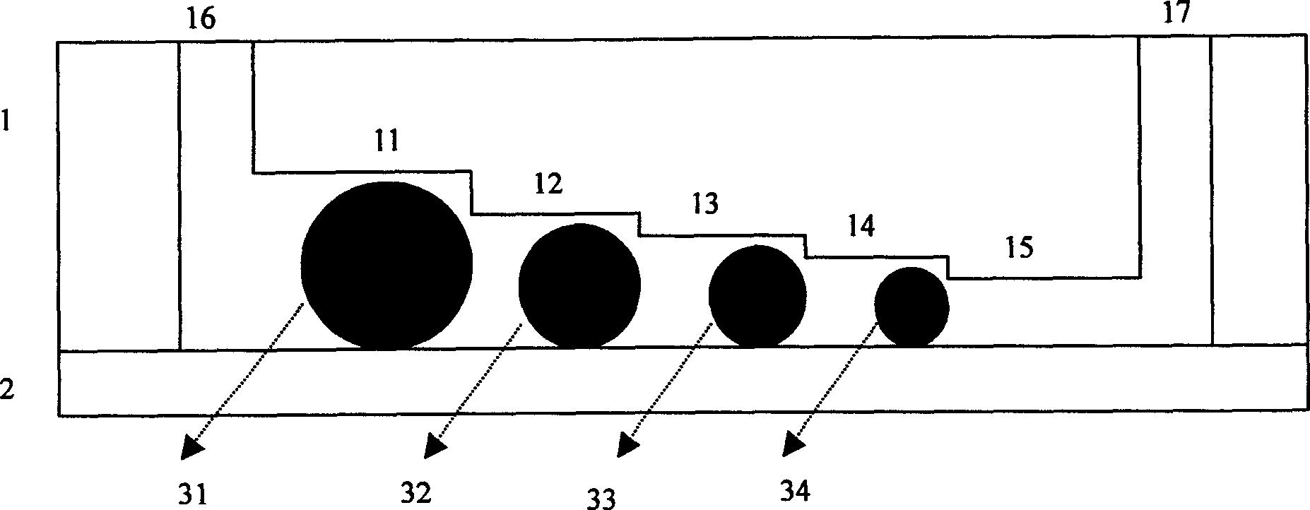 Micro fluidic biological chip based on micro balls