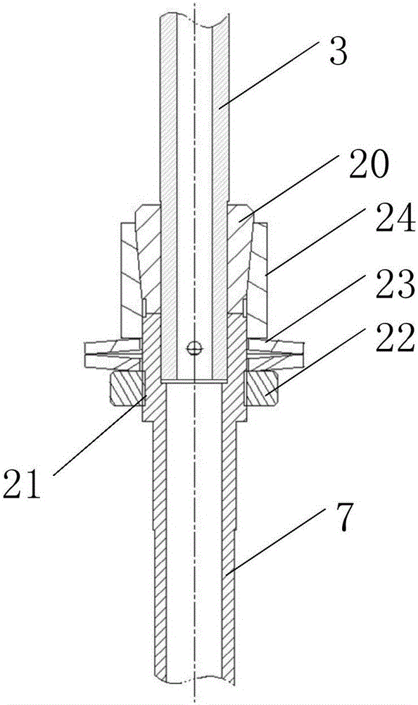 Resonant three-point-bending high-temperature fatigue testing machine