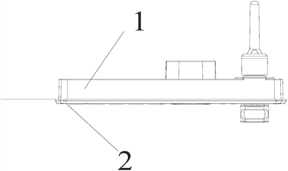 Electronic coded lock