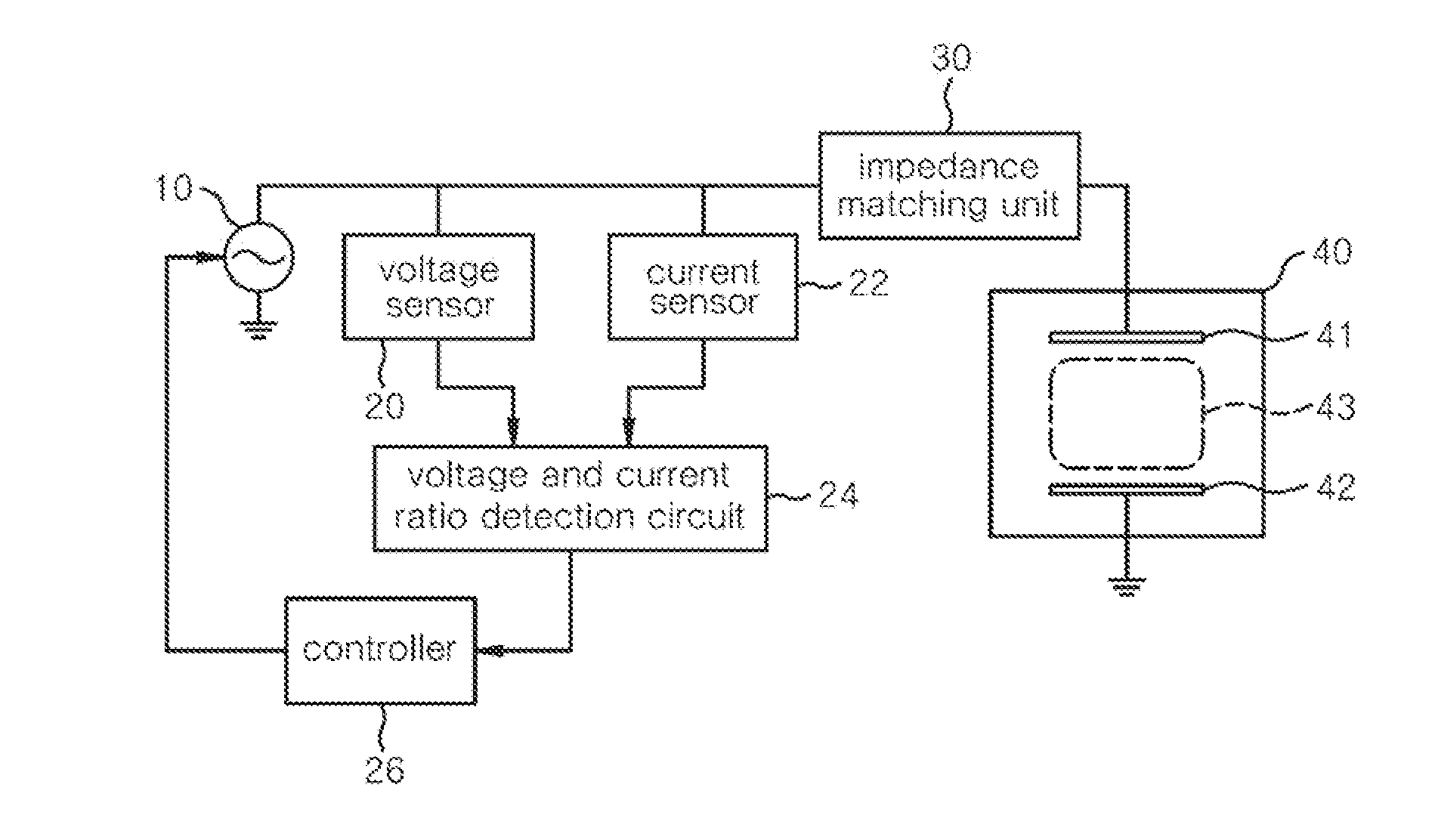 Method and apparatus for detecting arc in plasma chamber