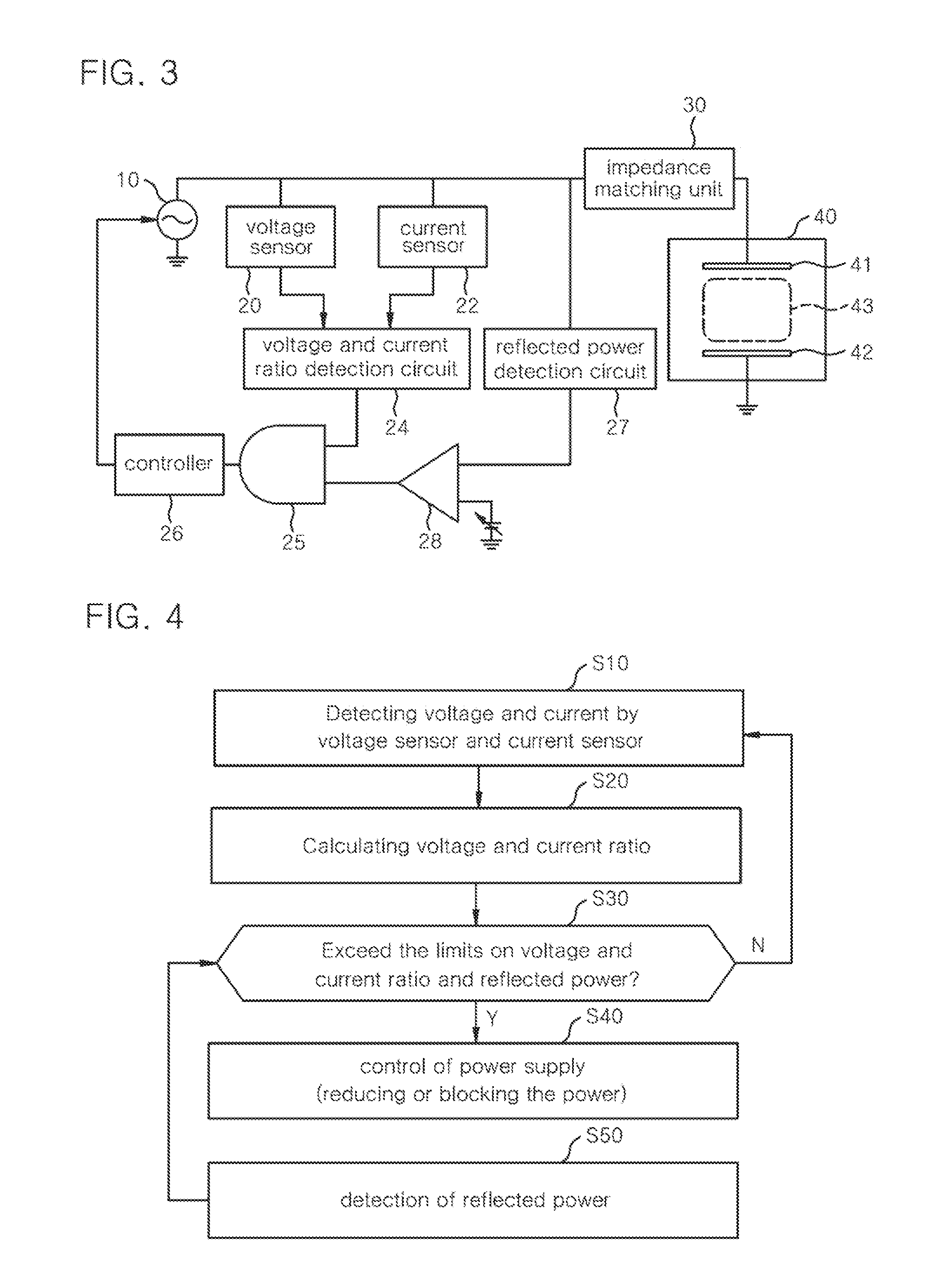 Method and apparatus for detecting arc in plasma chamber