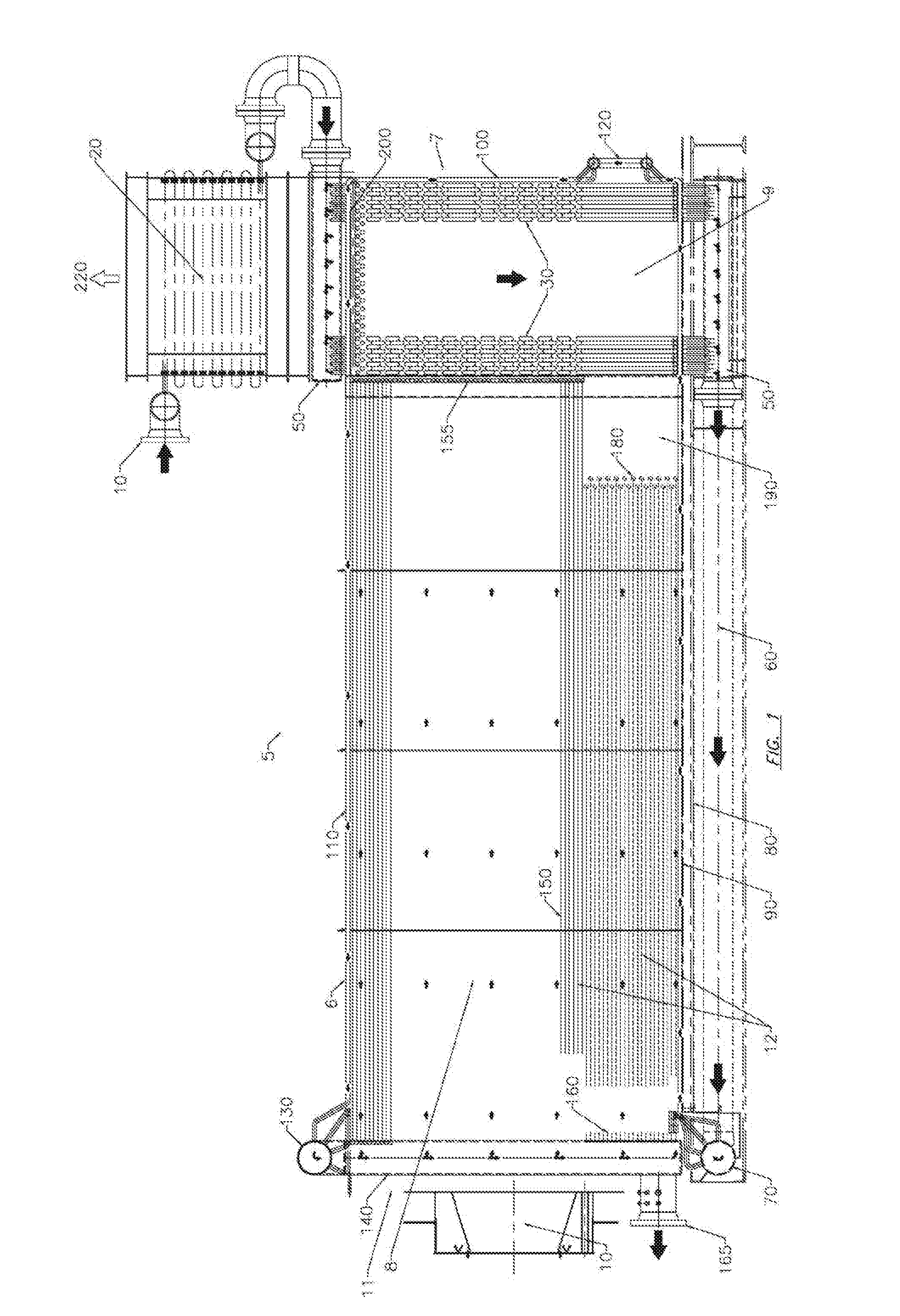 High temperature fluid generator