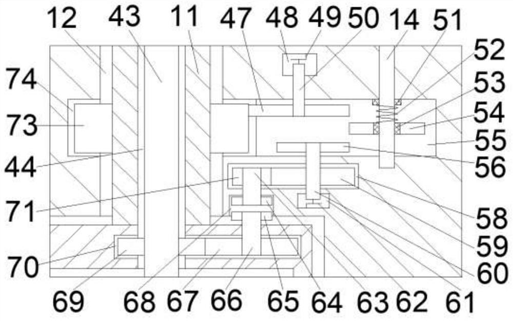 Buried electromechanical equipment mounting device