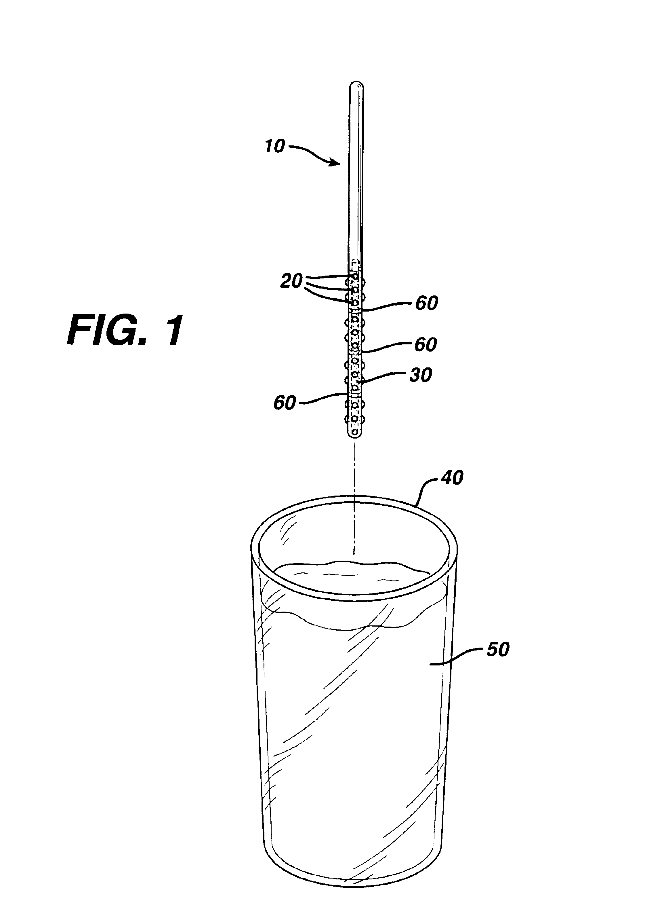 Hydrophilic substance dispensing device