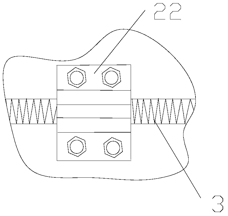 Adjustable position shearing machine