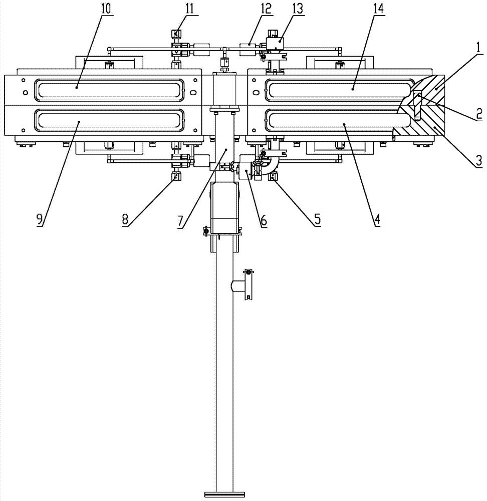 Double-layer wafer transfer cavity