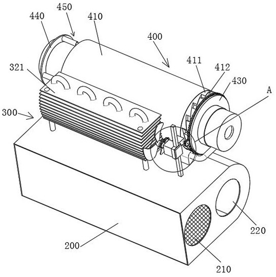 Laser with rapid heat dissipation function