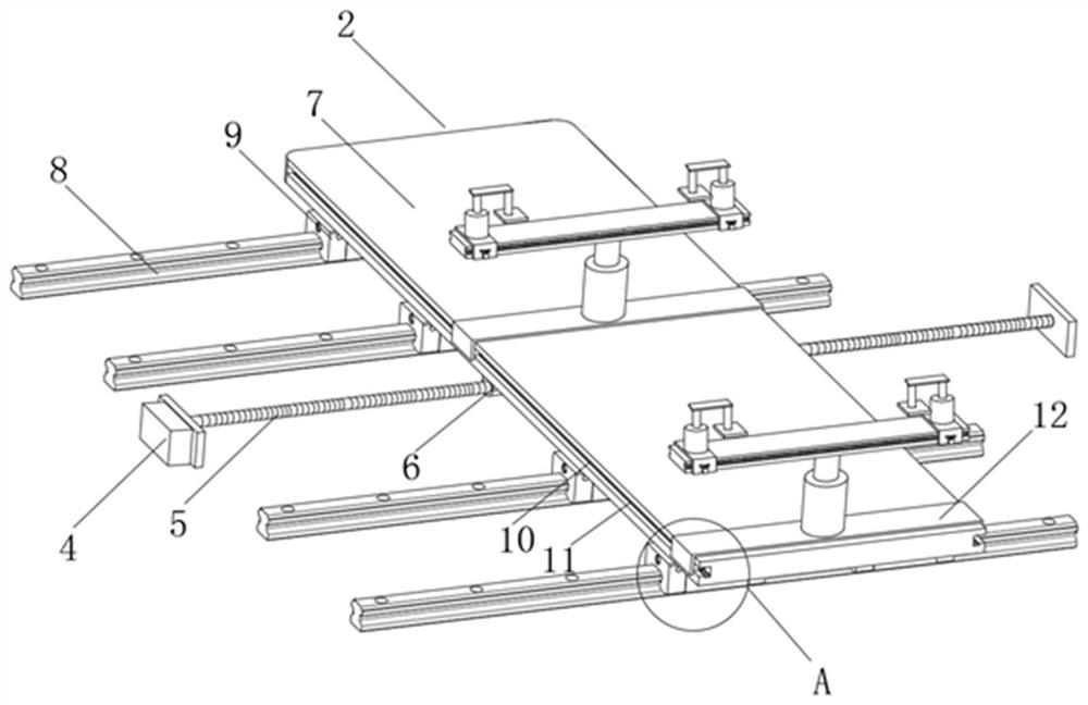 Tapping equipment for machining automobile oil pan guard plate, and working method thereof