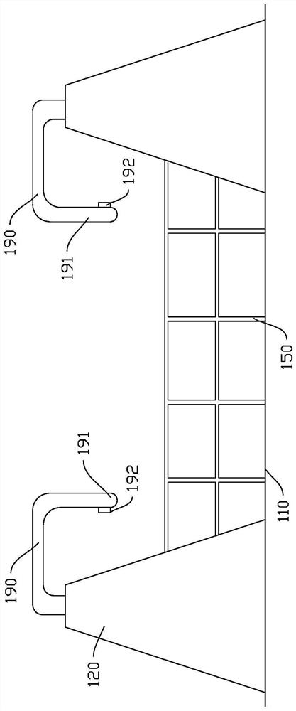 Pumping storage power station with anti-freezing cover