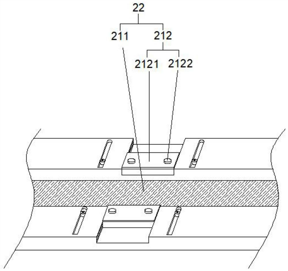 Automatic feeding and discharging aluminum plate profile punching machine