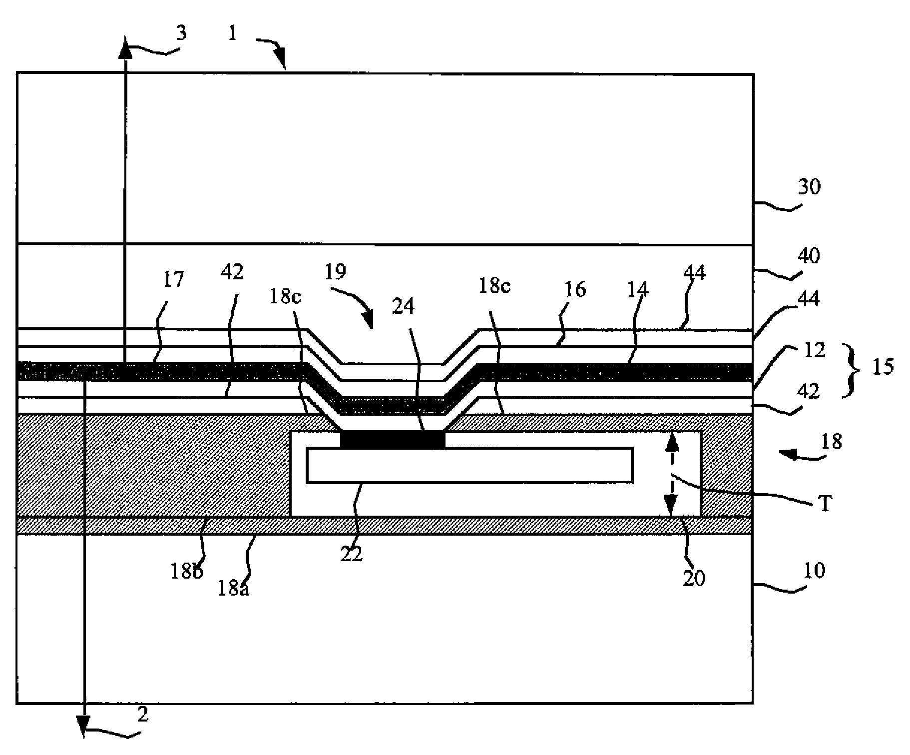 Flexible oled display with chiplets