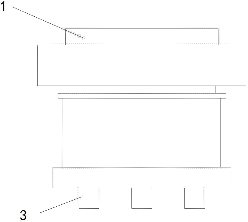 Continuous conveying device for bearing anti-dust cover curling machine