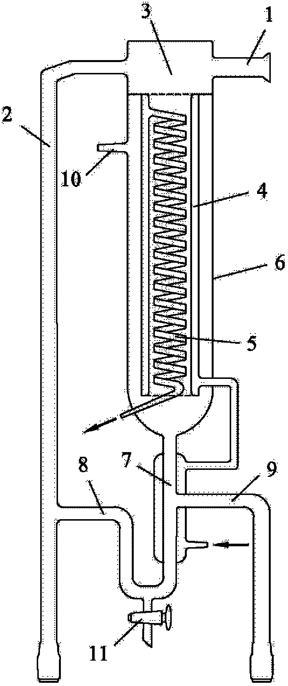 Method and device for evaluating aroma loss of air flow drying procedure