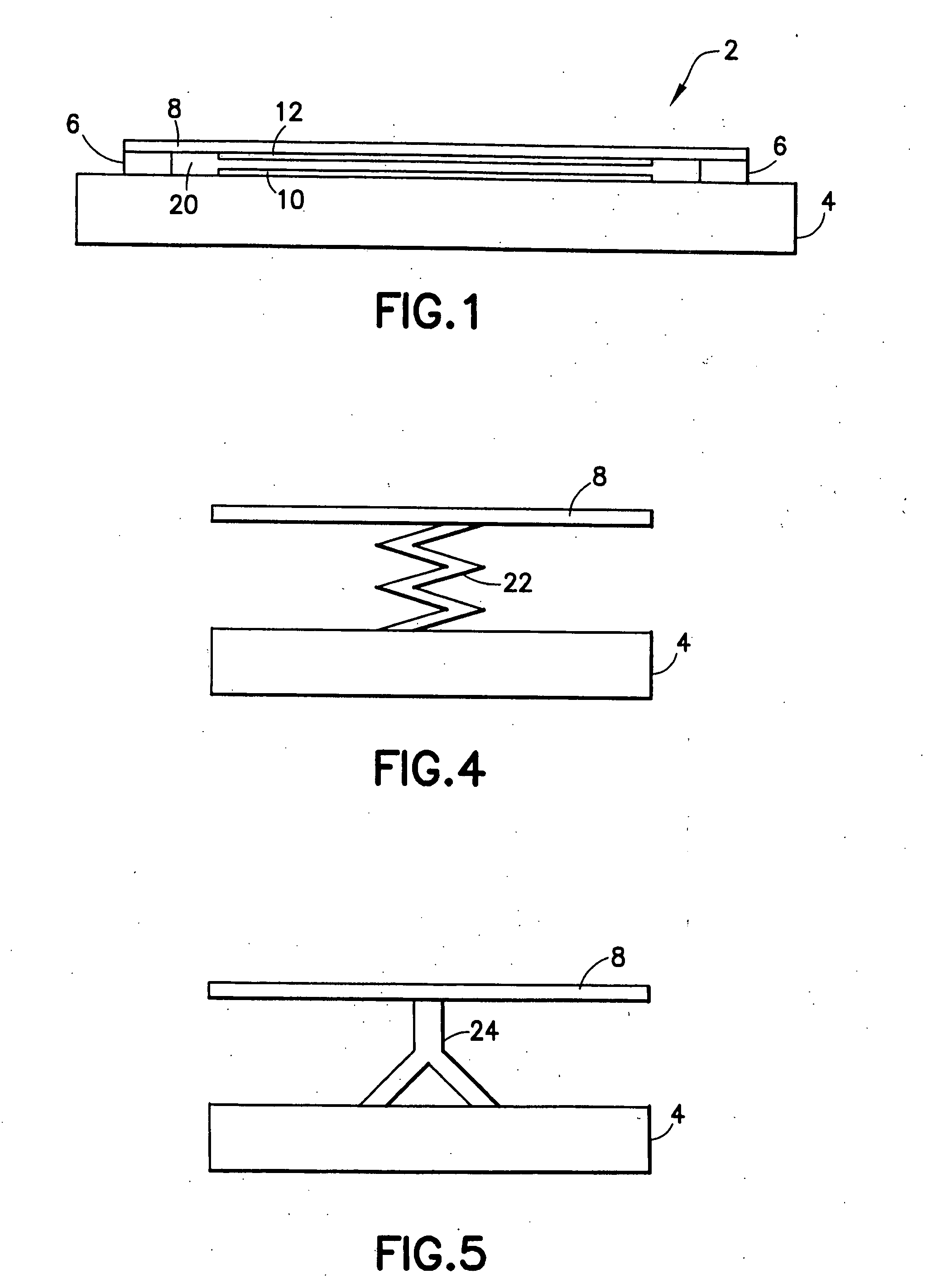 Micromachined ultrasonic transducer cells having compliant support structure