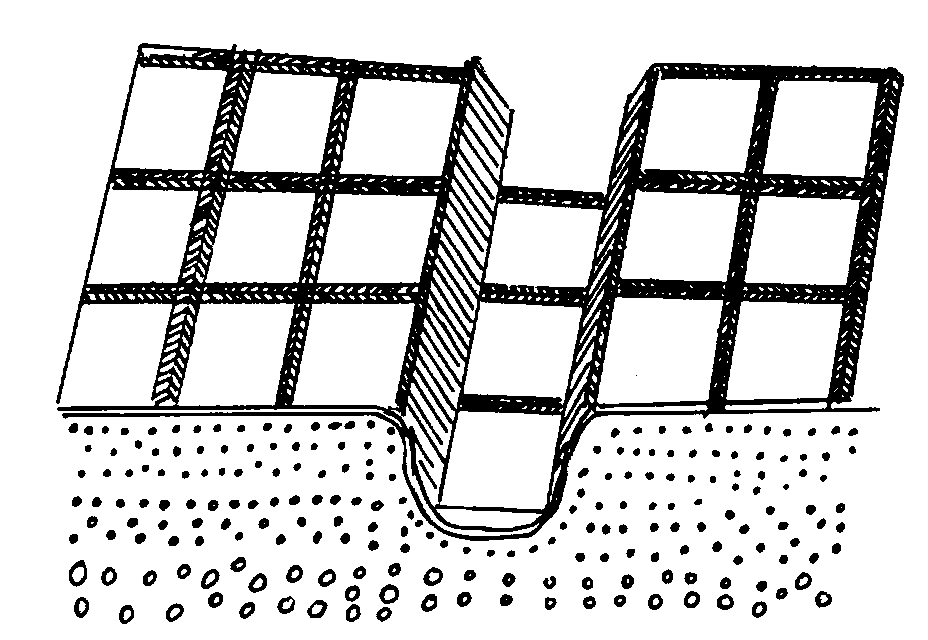 Afforestation method applied to arid areas and semi-arid areas