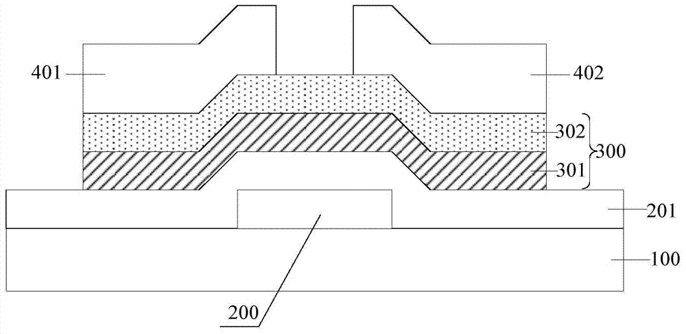 Thin-film transistor, and preparation method, array substrate and display thereof