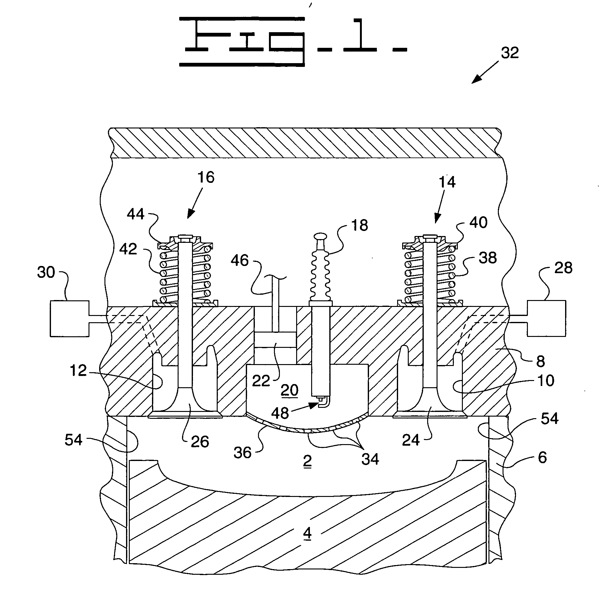 Internal combustion engine with variable volume prechamber